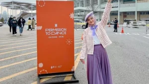 Bianca Kartika Hadir di Konser Comeback BTS, Tetap Pumping ASI Tanpa Ganggu Keseruan