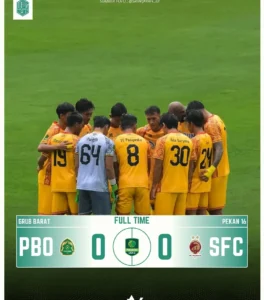 Drama Jersey Tandang dan Skor Imbang 0-0, Persiraja Gagal Pecahkan Pertahanan Sriwijaya di H Dimurthala