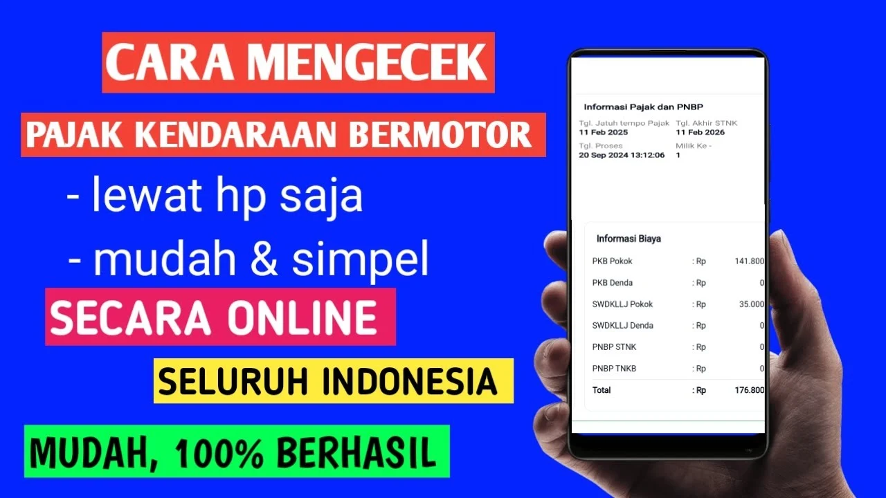 Mau Bebas Antri! Cara Cek Pajak Motor lewat HP dan Dampaknya pada Kepatuhan Pajak Nasional