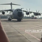 Pesawat Airbus A400M Kedua Mendarat di Lanud Halim, TNI AU Siap Manfaatkan Kemampuan Khusus