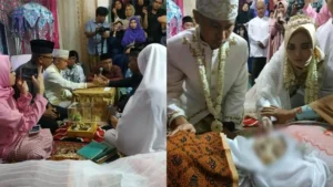 Pilu di Balik Cinta: Pengantin Pacitan Laksanakan Akad di Samping Jenazah Adik Tewas Mendadak