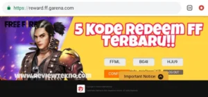Raih Hadiah Premium Gratis! PMGO Luncurkan Kode Redeem FF Terbaru Minggu 29 Maret 2026