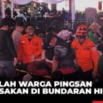 Trotoar Bundaran HI Menyempit: Warga Terpaksa Berdesakan di Tengah Proyek Besar