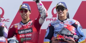 Bersaing Ketat dengan Marc Marquez, Enea Bastianini Puas Tembus 10 Besar MotoGP Amerika 2026