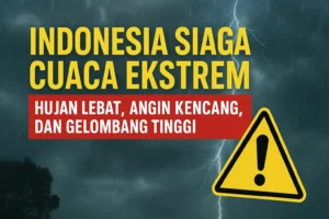 BMR Prediksi Cuaca Ekstrem Natural Sepanjang Minggu Depan: Hujan Lebat, Angin Kencang, dan Kemarau Panjang