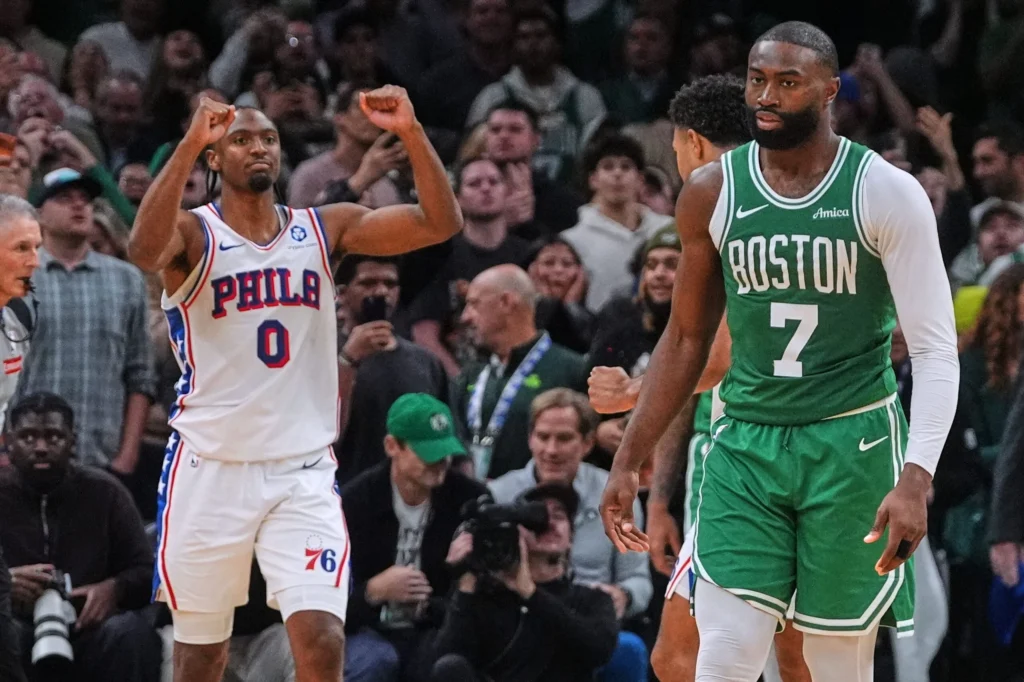 Celtics vs 76ers: Duel Memukau di Game 2, Maxey Membara, Boston Siap Bangkit Kembali