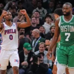 Celtics vs 76ers: Duel Memukau di Game 2, Maxey Membara, Boston Siap Bangkit Kembali