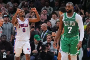 Celtics vs 76ers: Duel Memukau di Game 2, Maxey Membara, Boston Siap Bangkit Kembali