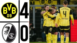 Dortmund Hancurkan Freiburg 4-0, Pastikan Tiket Champions League!
