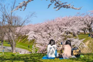 Eksklusif: 10 Potret Yunita Siregar Menikmati Liburan Musim Semi di Jepang yang Memukau