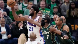 Embarrassment Boston? Embiid Gempar dengan 33 Poin, 76ers Menang Telak di Game 5