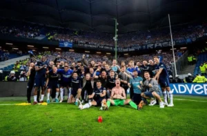 Hertha Berlin Raih Kemenangan 1-0 di Dresden Meski Diselimuti Kekacauan Fans