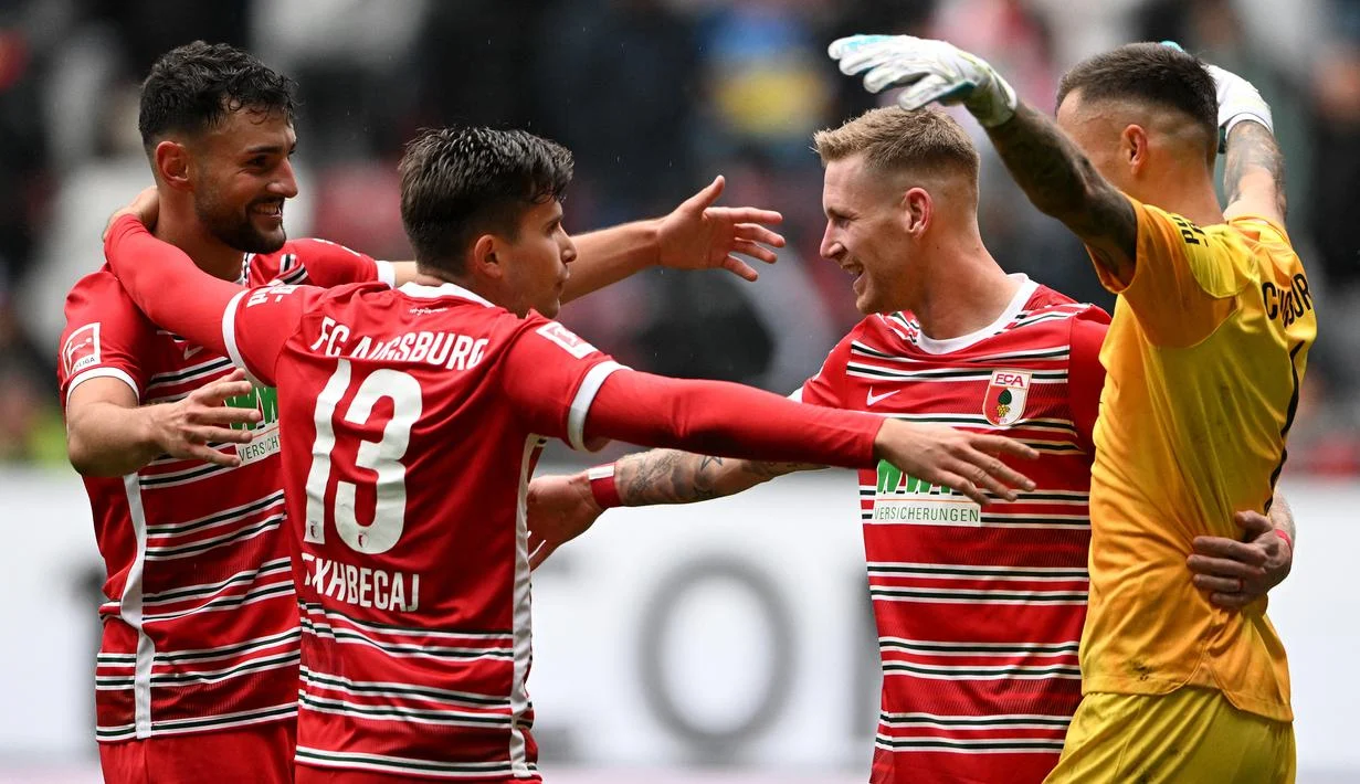 Hoffenheim Bangkit dari Kekalahan Awal, Imbang di Augsburg Meski Gagal Penalti