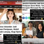 Jessica Iskandar Terpuruk Hilang Rp 9,8 Miliar, Ini Cara Cerdasnya Bangkit Kembali