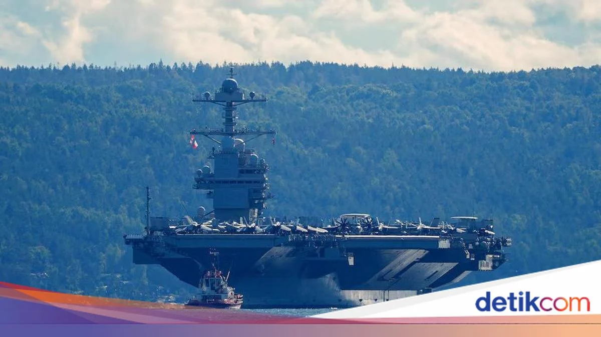 Kapal Induk AS di Batas Rudal Iran: Blokade Trump Memicu Serangan Balasan Mematikan