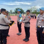 Kapolres Jembrana Lakukan PTDH atas Anggota Polri Berinisial GYK, Foto Diberi Tanda Silang