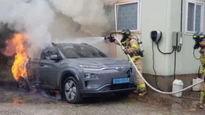 Kebakaran Hyundai Kona EV di Gresik: Baterai Lemah hingga Overheat, Rangka Saja Tersisa