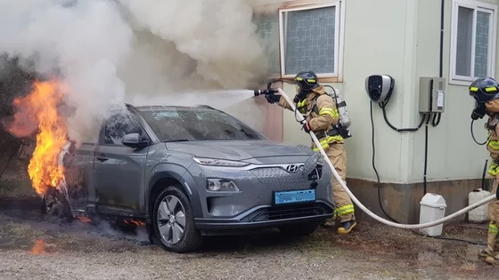 Kebakaran Hyundai Kona EV di Gresik: Baterai Lemah hingga Overheat, Rangka Saja Tersisa