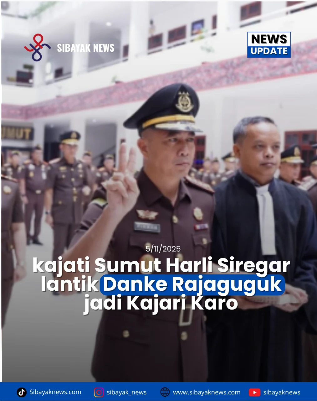 Kejati Sumut Gelar Klarifikasi Terhadap Kajari Karo, Danke Rajagukguk, Usai Tuduhan Intimidasi Amsal Sitepu