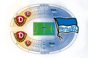 Kekacauan di Stadion Rudolf Harbig: Dynamo Dresden vs Hertha BSC Berujung Kemenangan 1-0 untuk Hertha
