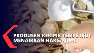 Kenaikan Harga Kedelai dan Plastik Paksa Produsen Keripik Tempe Naikkan Harga Jual