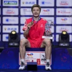 Magis! Penakluk Unggulan Tumbang, Shi Yu Qi Lontar Baju & Raket Saat Sorak Kemenangan Korea Selatan di Asia 2026