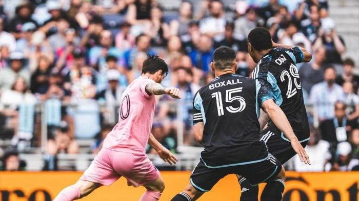 Messi Gagal Pecahkan Rekor di Kandang Baru Inter Miami, Imbang 1-1 Lawan New England Revolution