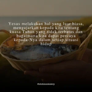 Renungan Harian Katolik 17 April 2026: Bersyukur di Tengah Mukjizat Roti dan Ikan