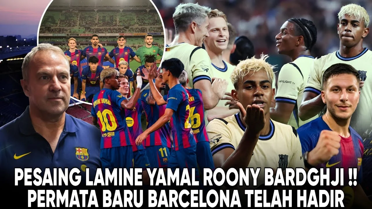 Roony Bardghji Bersinar di Barcelona: Pengganti Lamine Yamal yang Dijanjikan Hansi Flick