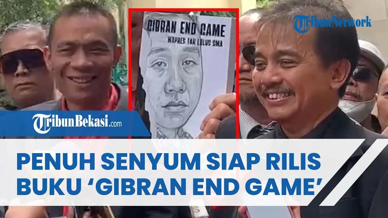 Roy Suryo Ungkap Peran di Balik Buku ‘Gibran End Game’, Tantang Kembali Kasus Ijazah Jokowi