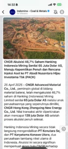 Strategi Hijau PT Abadi Nusantara Hijau Investama Tbk: Dari Tambang Batu Bara ke Energi Berkelanjutan