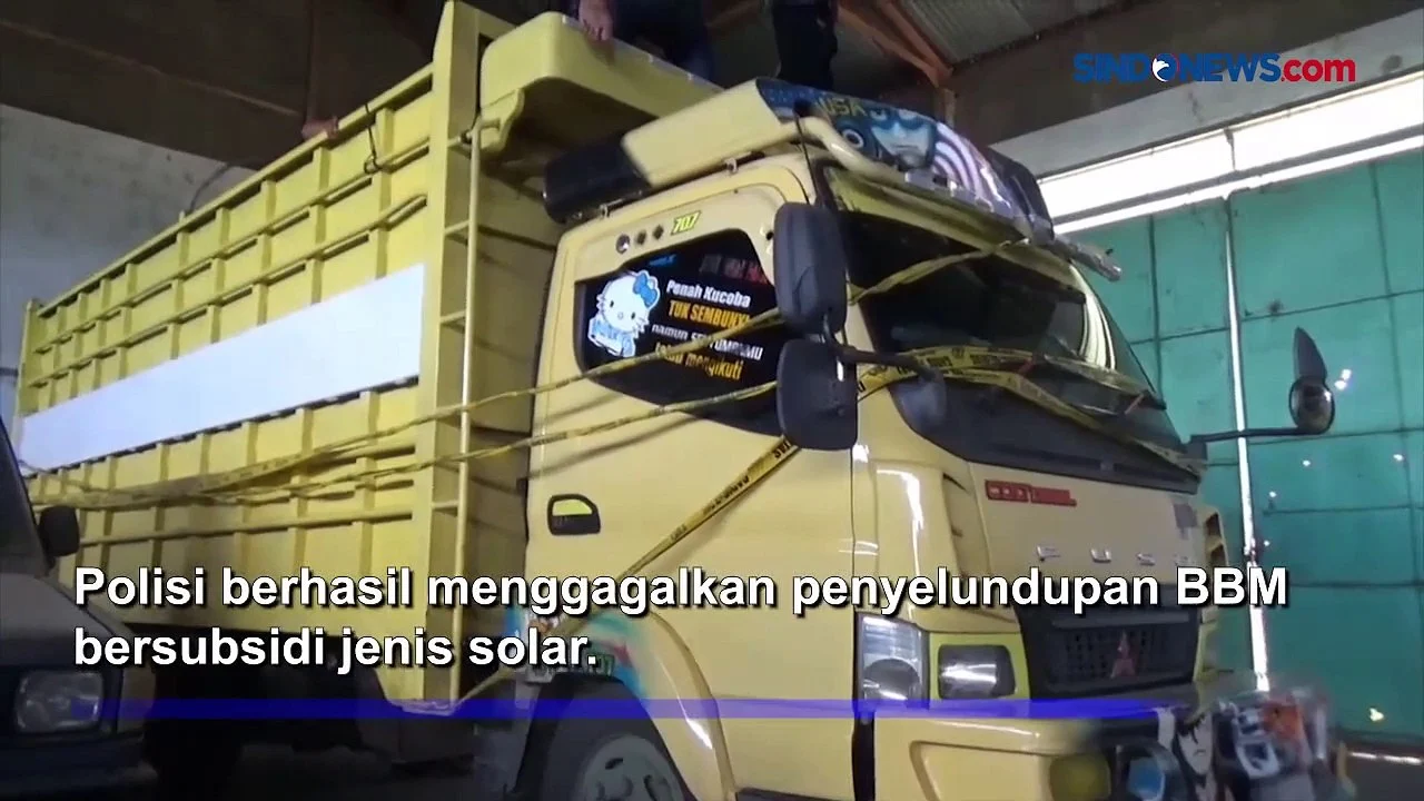 Terbongkar! Mobil Dimodifikasi untuk Selundupkan 2 Ton BBM Subsidi di Pangkal Pinang