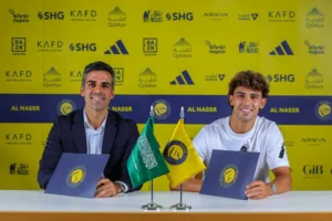 Al Nassr Gempur Al Shabab, Ronaldo Cetak Rekor 100 Gol dan Joao Felix Hat‑Trick, Gelar Liga Pro Saudi Semakin Mencekam
