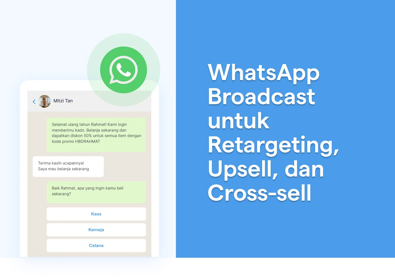 Barantum Maksimalkan Campaign Marketing dengan Broadcast WhatsApp
