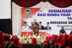 Bunda PAUD Denpasar Ny. Sagung Antari Komitmen Sukseskan Program Wajib Belajar 13 Tahun