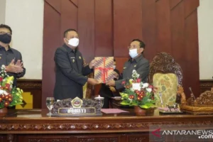 Bupati Gianyar Sambut Kunjungan DPRD DKI Jakarta
