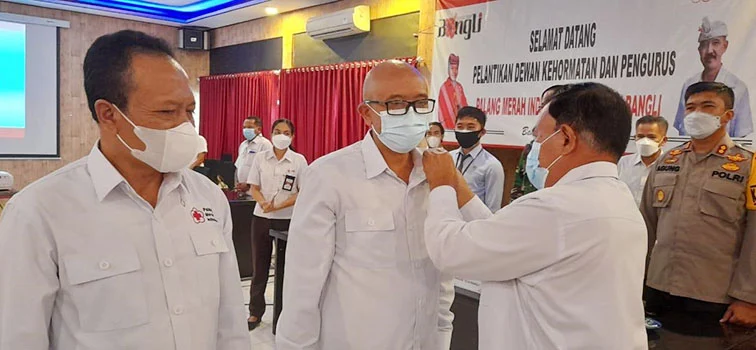 I Wayan Diar Kembali Pimpin PMI Bangli Periode 2026-2031