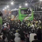 Kejutan Kelam di Lampung: Tiga Bus Bobotoh Persib Diserang Usai Laga Bhayangkara FC