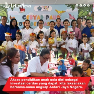 Ketua PP PAUD Kota Denpasar Ny. Suwandewi Eddy Mulya Buka Semarak Gebyar Kreativitas TK Aisyiyah Kota Denpasar