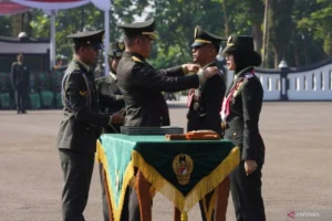 KSAD Maruli Simanjuntak Lantik 1.202 Perwira Remaja Diktukpa TNI AD Gelombang I 2026, Empat Kopassus Raih Peringkat Terbaik