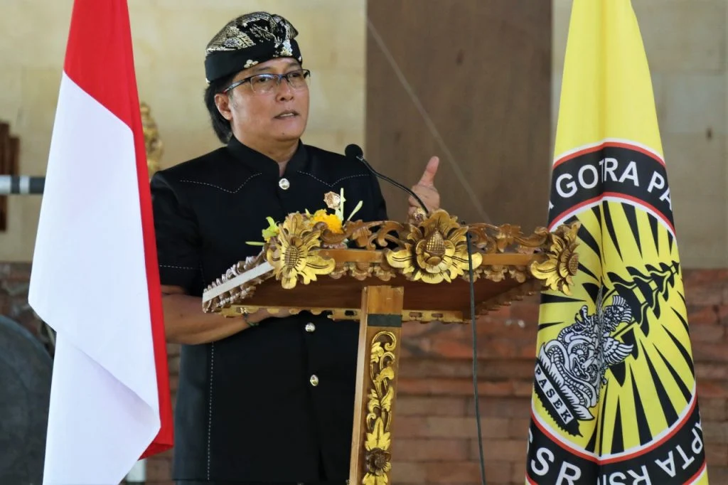 Loka Sabha MGPSSR Jembrana Digelar, Bupati Kembang Ajak Semeton Pasek Perkuat Persaudaraan