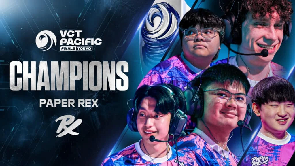 Paper Rex Dominasi Kiwoom DRX, Raih Posisi Teratas di VCT Pacific 2026 Stage 1!