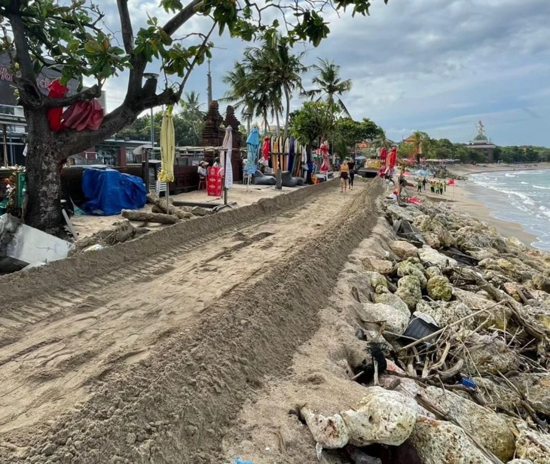 Puspa Negara Dukung Percepatan Penanganan Abrasi Pantai Kuta