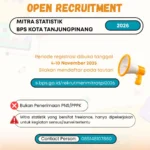 Rekrutmen Mitra Statistik BPS 2026 Dibuka: Persyaratan, Mekanisme, dan Tugas Petugas Sensus Ekonomi