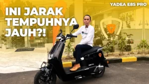 Uji Jalan Bandung‑Bogor: Motor Listrik Yadea Catat Jarak Tempuh Tertinggi 156 km Tanpa Pengisian Ulang