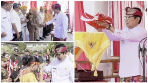 Anggota DPRD Badung I Wayan Puspa Negara Hadiri Perayaan HUT Ke-8 SMP Negeri 3 Kuta