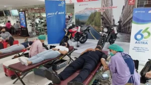 Astra Motor Bali Kolaborasi dengan PMI untuk Aksi Donor Darah