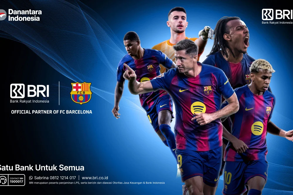 BRI Jatinegara Meriahkan CFD dengan Booth Rekening dan Kartu Debit FC Barcelona