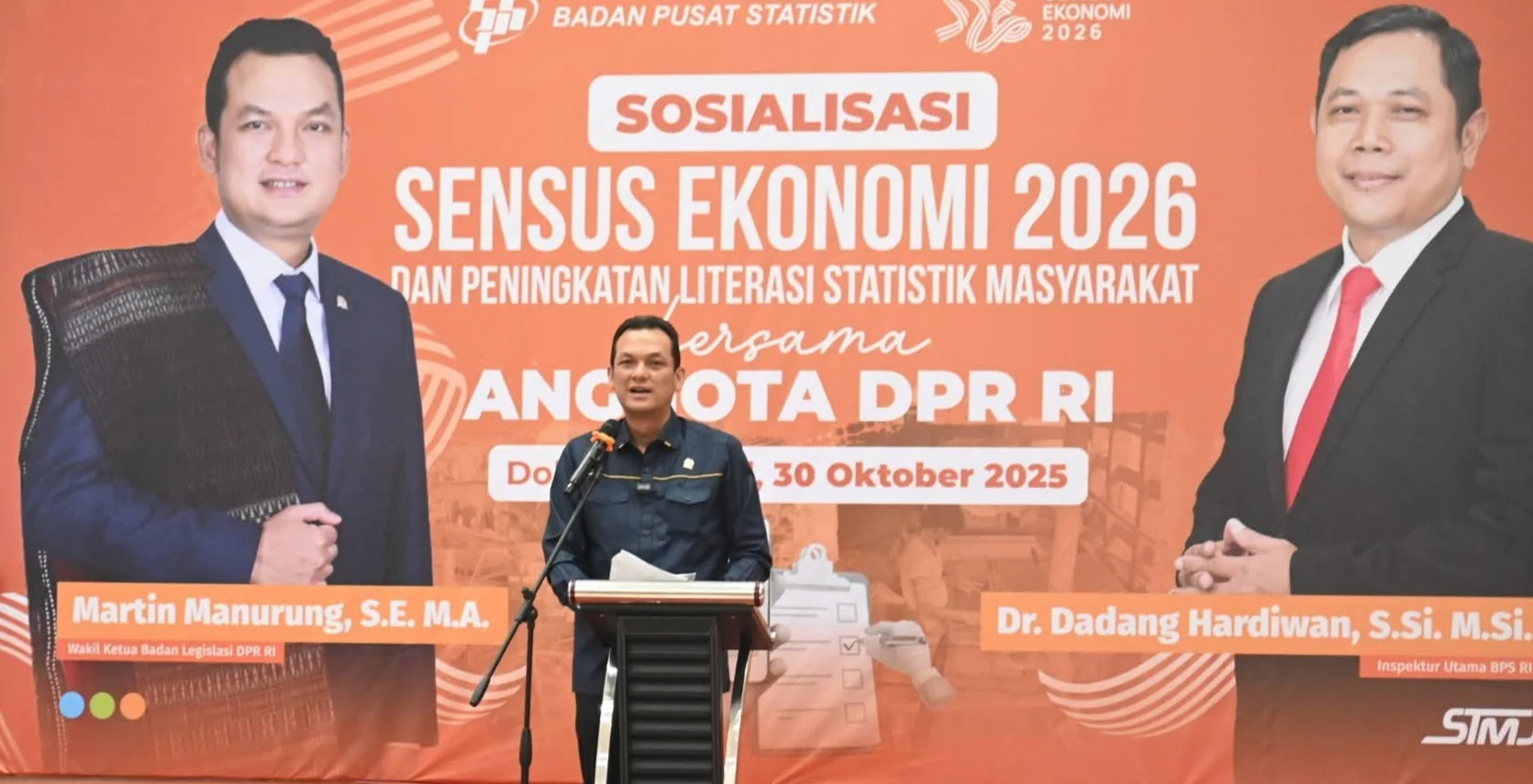 Bupati Adi Arnawa Minta Masyarakat Mendukung Sensus Ekonomi 2026