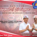 Bupati Klungkung dan Wakil Bupati Klungkung Mengucapkan Selamat Hari Raya Galungan dan Kuningan